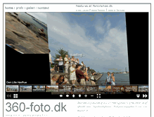 Tablet Screenshot of 360-foto.dk